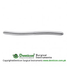 Hegar Uterine Dilator Fig. 3/4 Brass - Chrome Plated, 20 cm - 8" Diameter 3.0 - 4.0 mm Ø